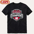Official North Central College Cardinals 2025-26 DIII Football National Champions Logo T-Shirt