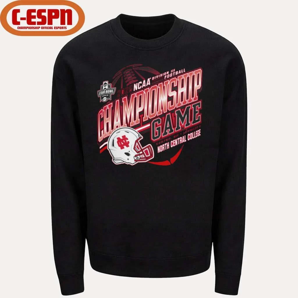 Official North Central College Football 2026 NCAA Division III Championship Bound Shirt