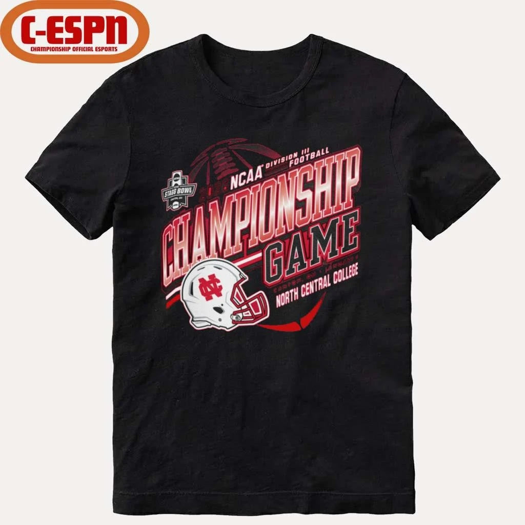 Official North Central College Football 2026 NCAA Division III Championship Bound Shirt