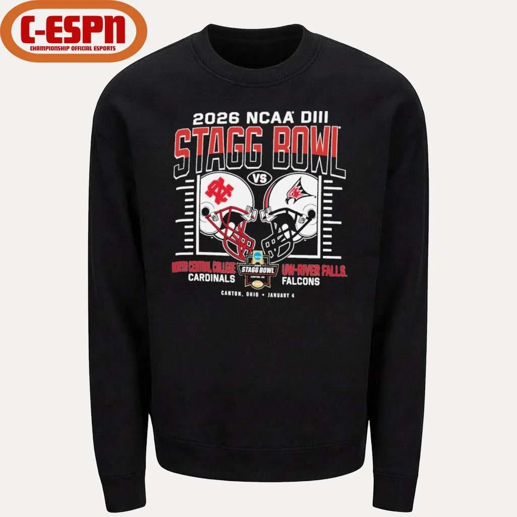 Official North Central College Vs UW-River Falls DIII Stagg Bowl Championship Shirt