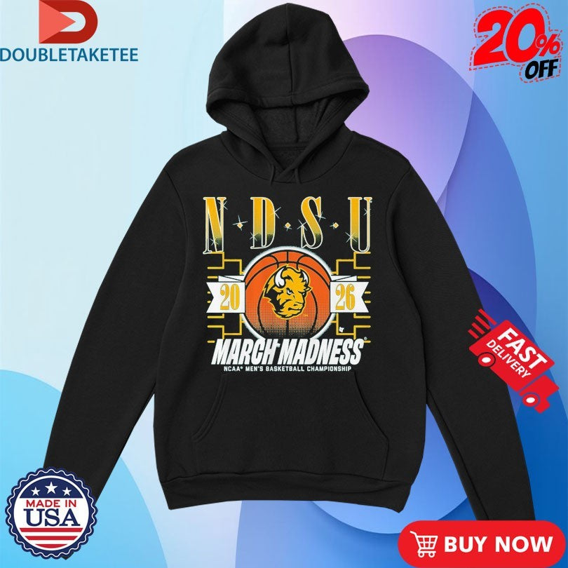 Official North Dakota State Bison NDSU NCAA Men’s Basketball Champions 2026 March Madness Shirts