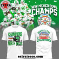 Official North Texas Mean Green 2025 New Mexico Bowl Champions Logo Hoodie T-Shirt