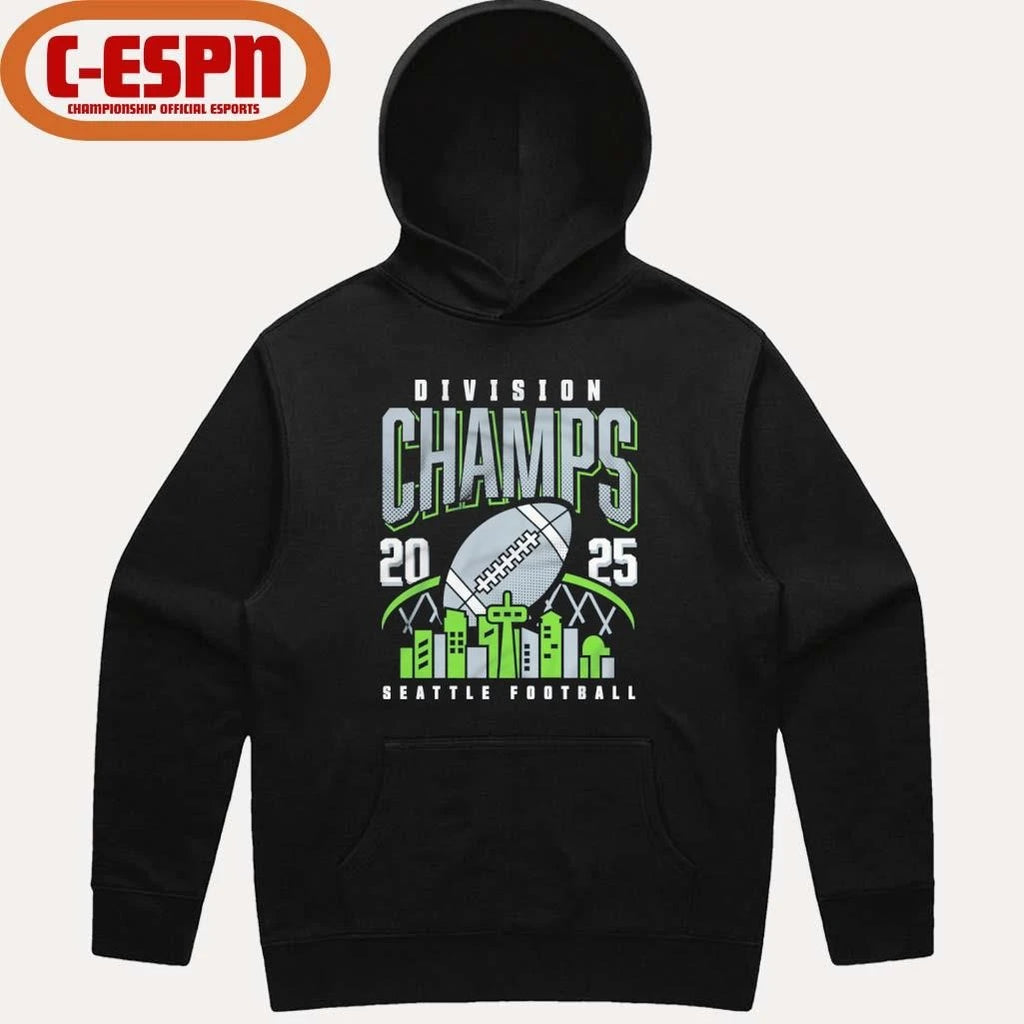 Official Northwest Royalty 2025 Division Champs Seattle Football T-Shirt
