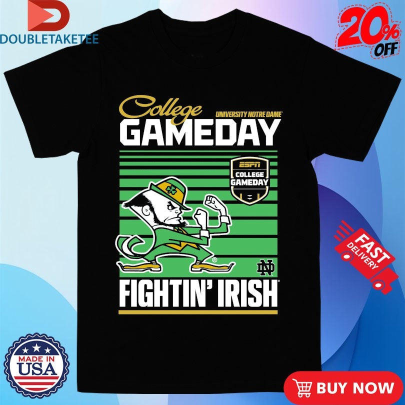 Official Notre Dame Fighting Irish College Gameday Fighting’ Irish University Mascot Shirts