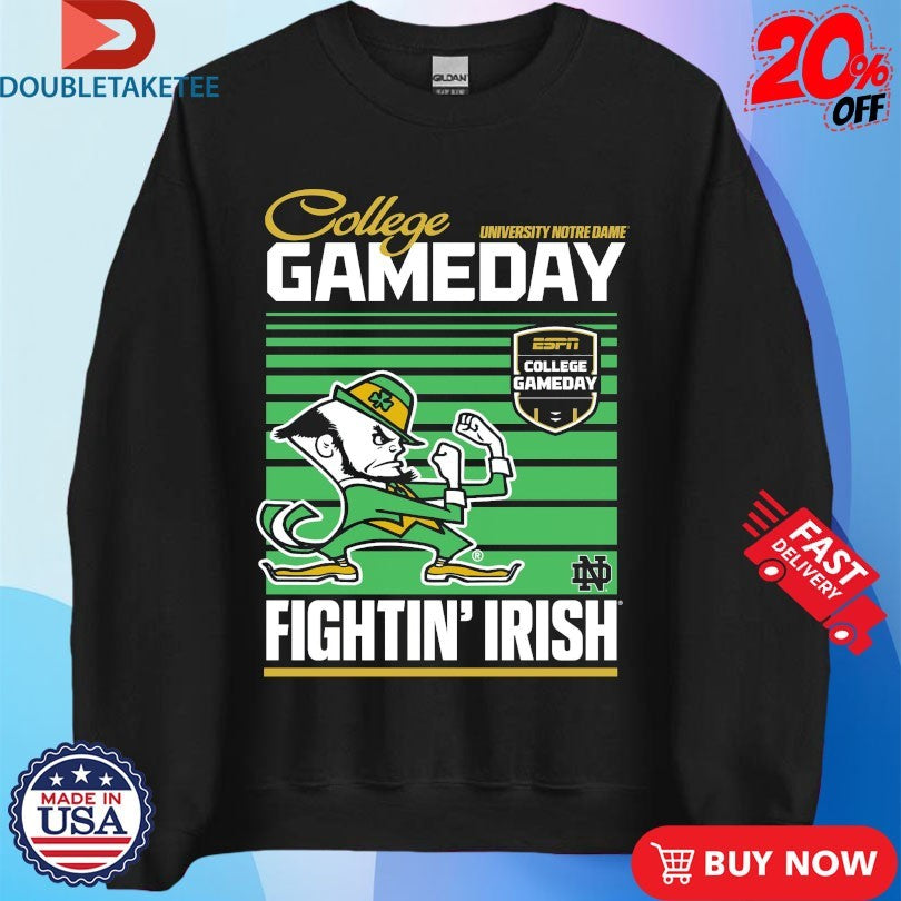 Official Notre Dame Fighting Irish College Gameday Fighting’ Irish University Mascot Shirts