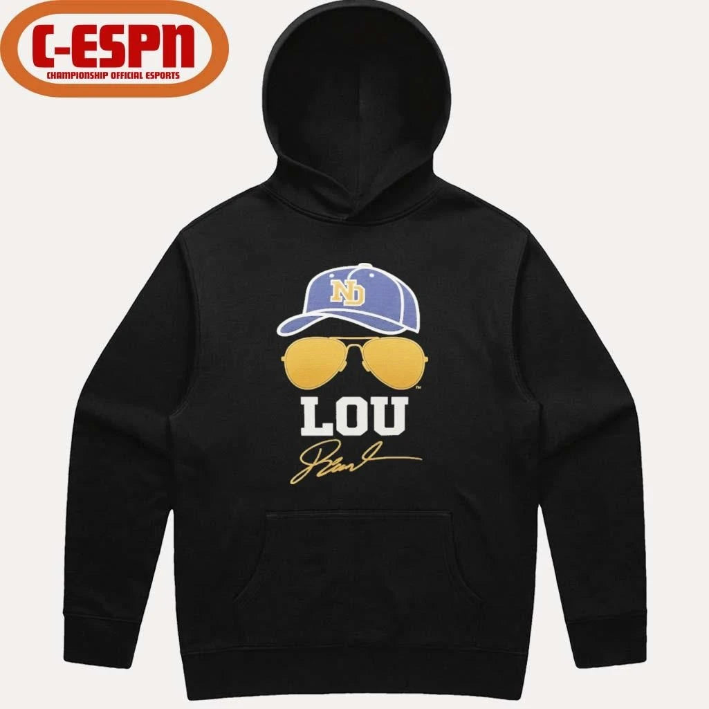 Official Notre Dame Lou Holtz Coach Signature Shirt