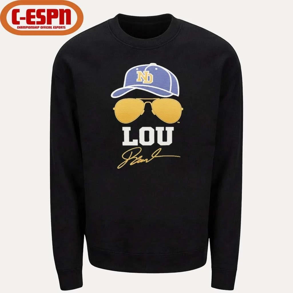 Official Notre Dame Lou Holtz Coach Signature Shirt