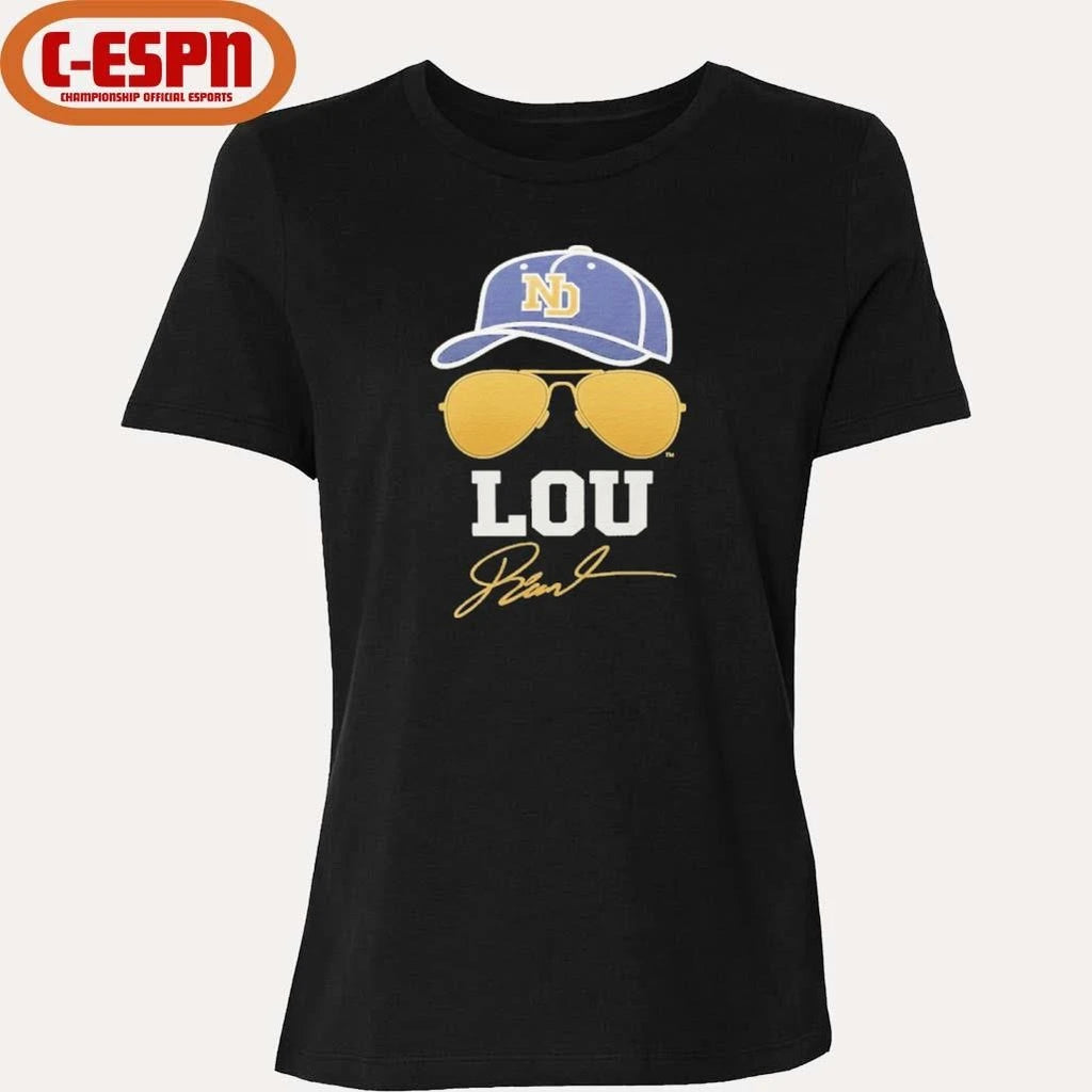 Official Notre Dame Lou Holtz Coach Signature Shirt