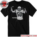 Official Number 50 Football Guy Flex Shirt