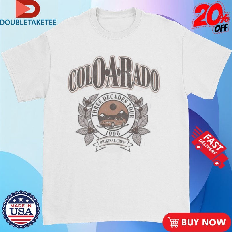 Official OAR Of A Revolution Colorado Three Decades Tour 1996 Shirts