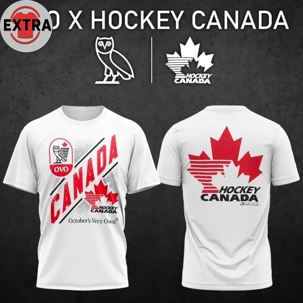 Official OVO x Hockey Canada 2026 Limited Edition Shirt