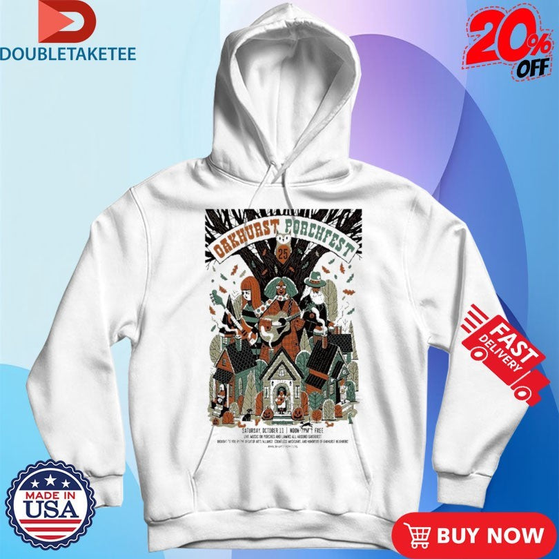 Official Oakhurst Porchfest In Decatur GA On October 11 2025 Tour Shirts