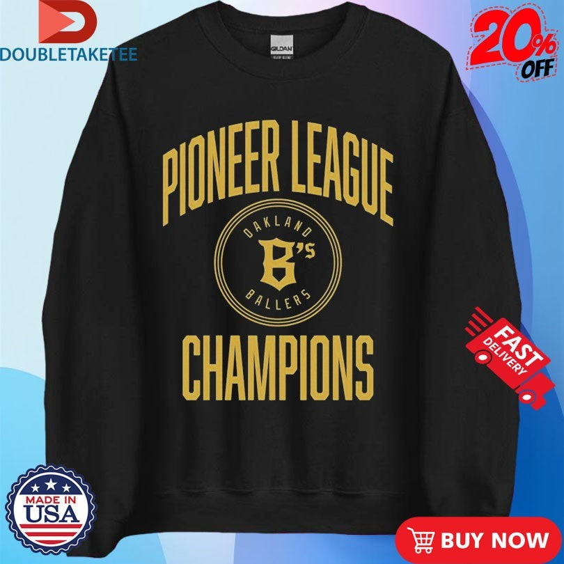 Official Oakland Ballers Pioneer Baseball League Champions 2025 Shirts