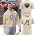 Official Oakland University Baseball Retro Mascot Two Sided T-shirt