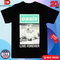 Official Oasis 2025 Live Forever Shirts