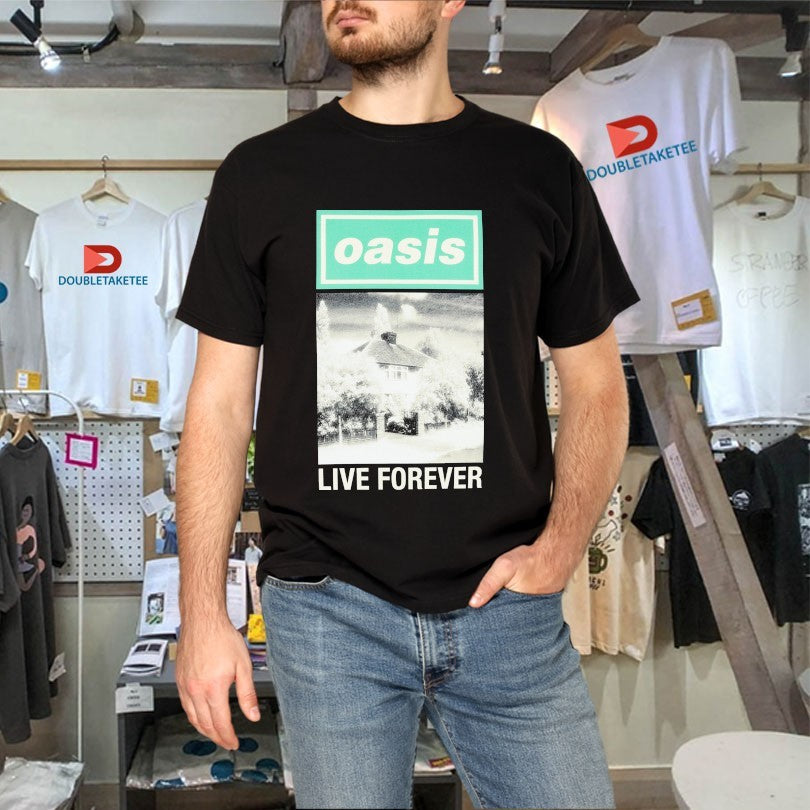 Official Oasis 2025 Live Forever Shirts