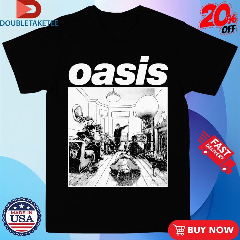 Official Oasis Definitely Maybe Album Shirts