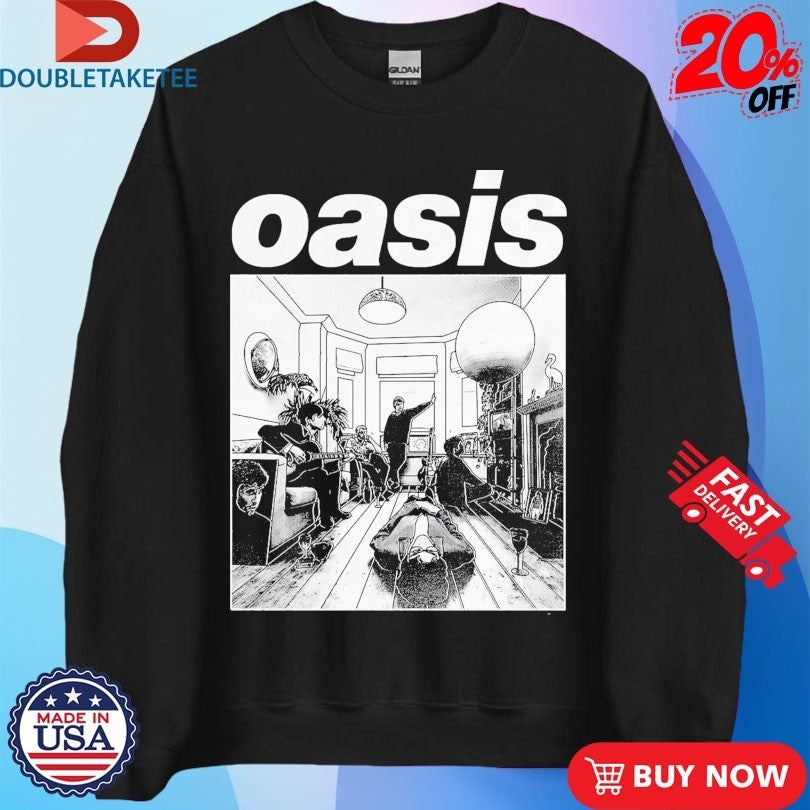 Official Oasis Definitely Maybe Album Shirts