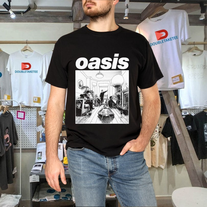 Official Oasis Definitely Maybe Album Shirts