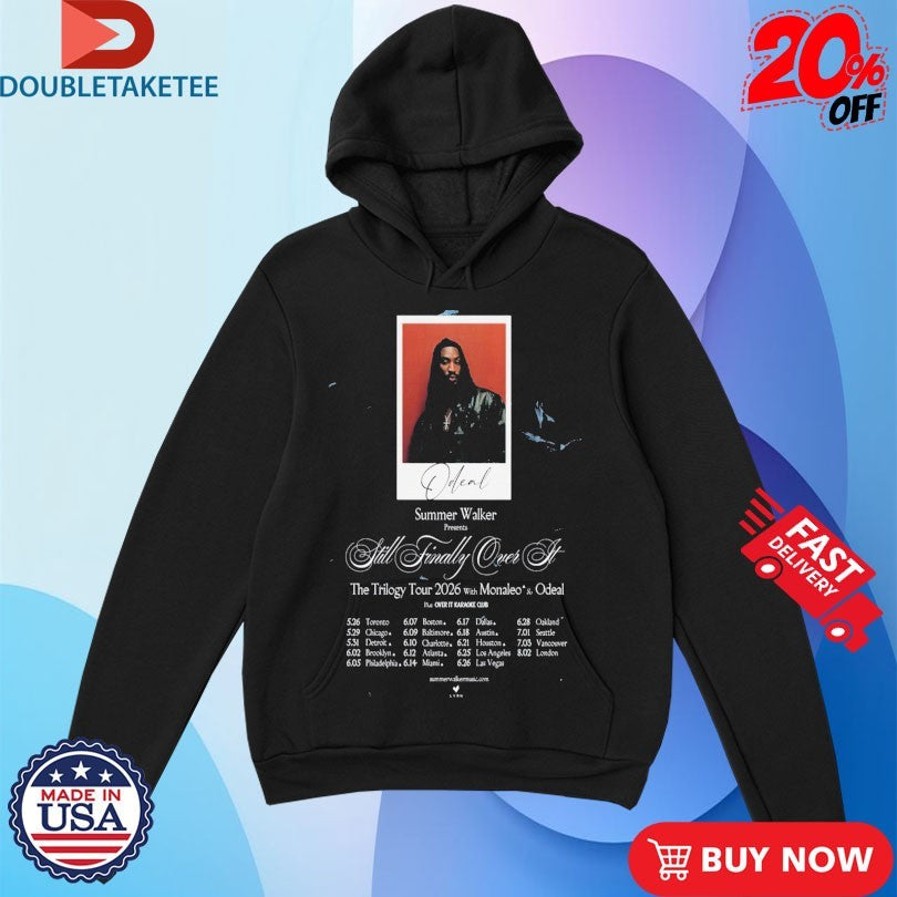 Official Odeal Still Finally Over At The Trilogy Tour 2026 Dates Shirts