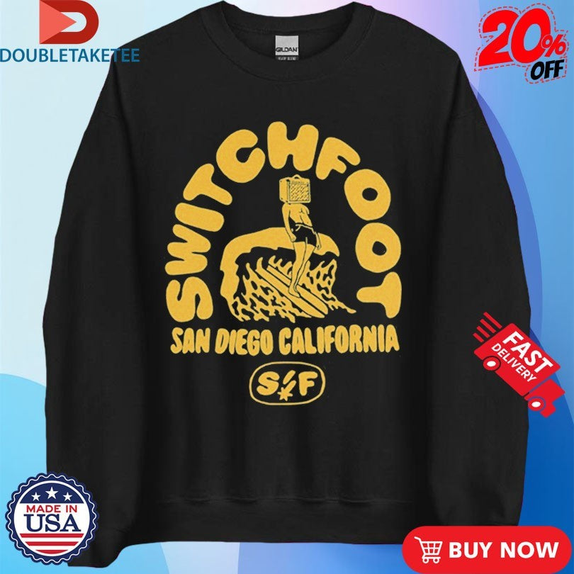 Official Official Switchfoot San Diego California California Amp Head Shirts