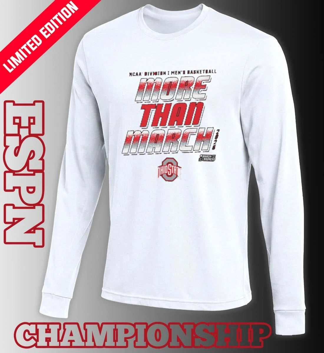 Official Ohio State Men’s Basketball More Than March 2026 Shirt