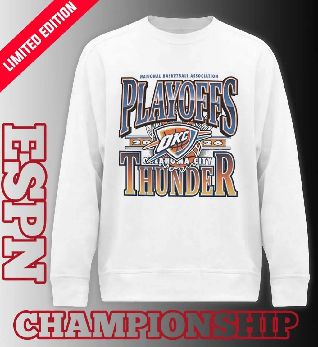 Official Oklahoma City Thunder 2026 NBA PLAYOFF PARTICIPANT Shirt