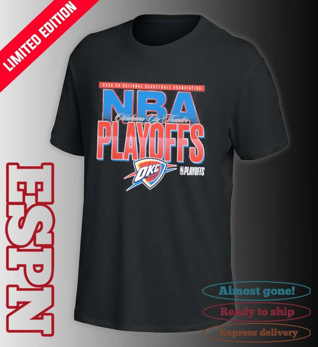 Official Oklahoma City Thunder 2026 NBA Playoffs T-Shirt
