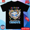 Official Oklahoma City Thunder Autism Accept Understand Love Heart Diamond Shirts
