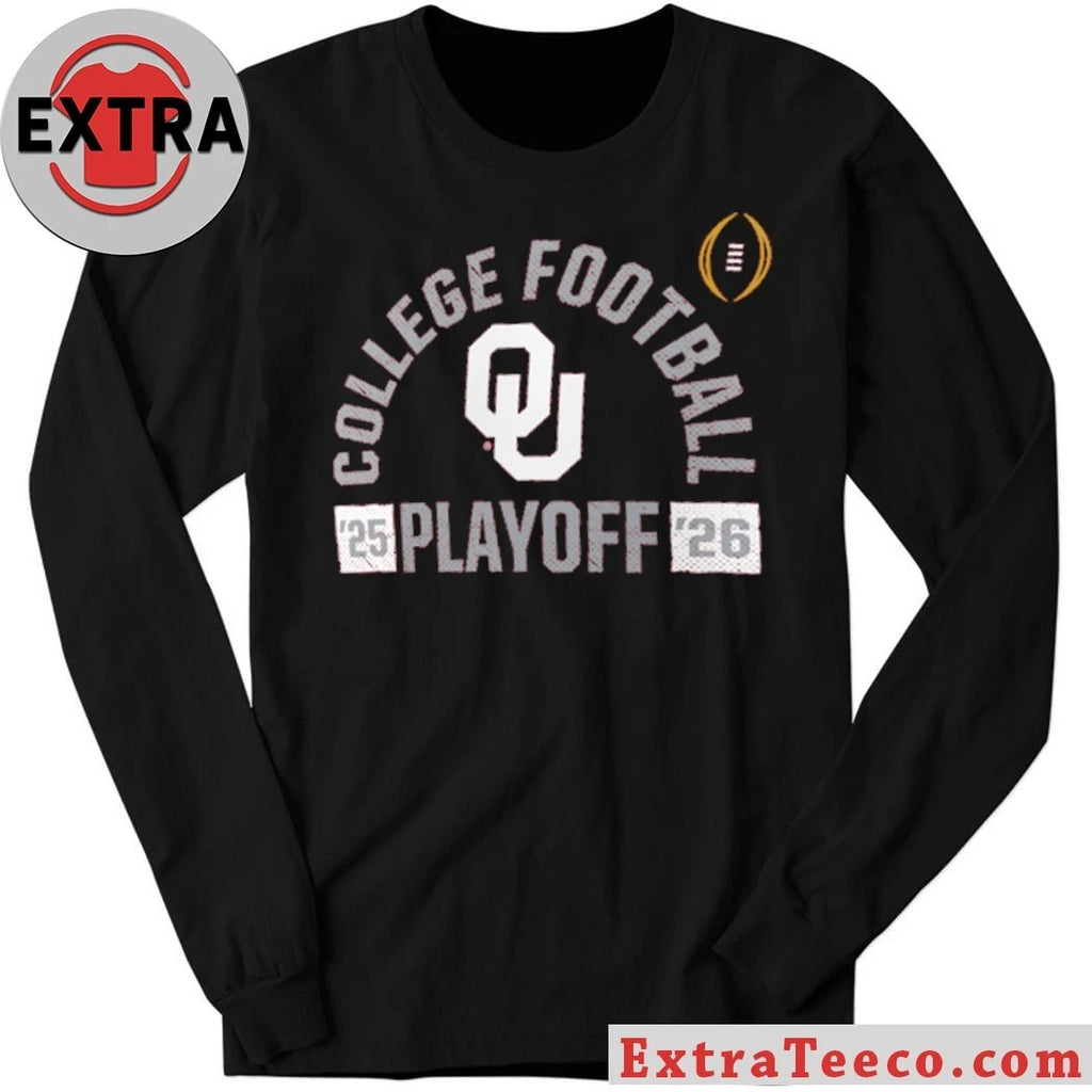 Official Oklahoma Sooners 2025-26 College Football Playoff Touchdown Glory Shirt