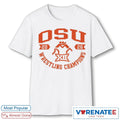 Official Oklahoma State Cowboys Big 12 2026 Wrestling Champions T-Shirt