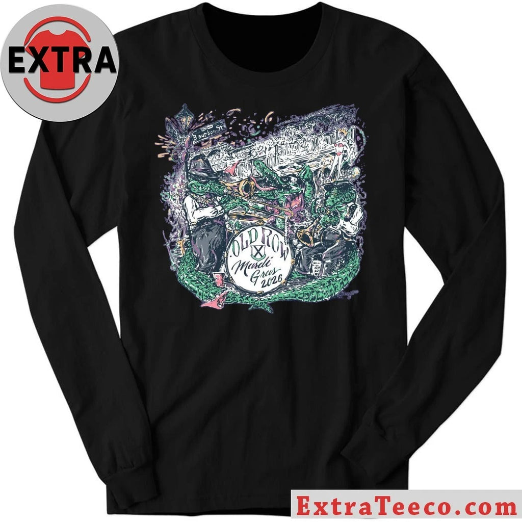 Official Old Row Mardi Gras 2026 Shirt