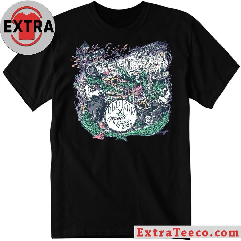 Official Old Row Mardi Gras 2026 Shirt