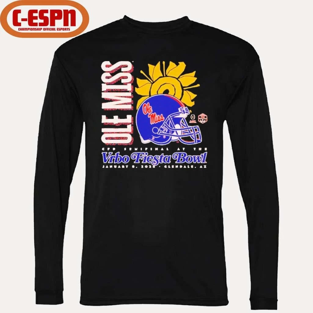 Official Ole Miss 2026 Fiesta Bowl shirt
