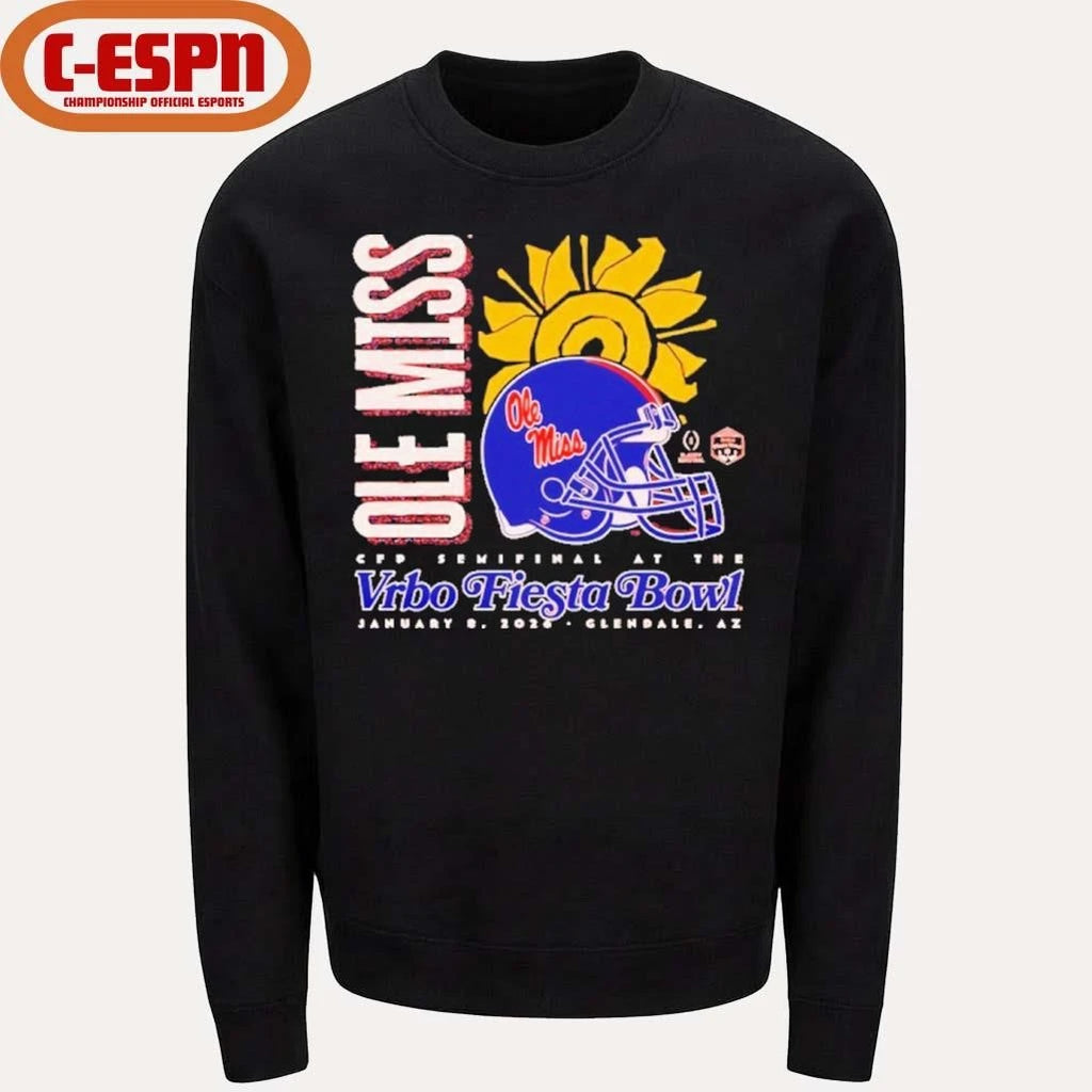 Official Ole Miss 2026 Fiesta Bowl shirt