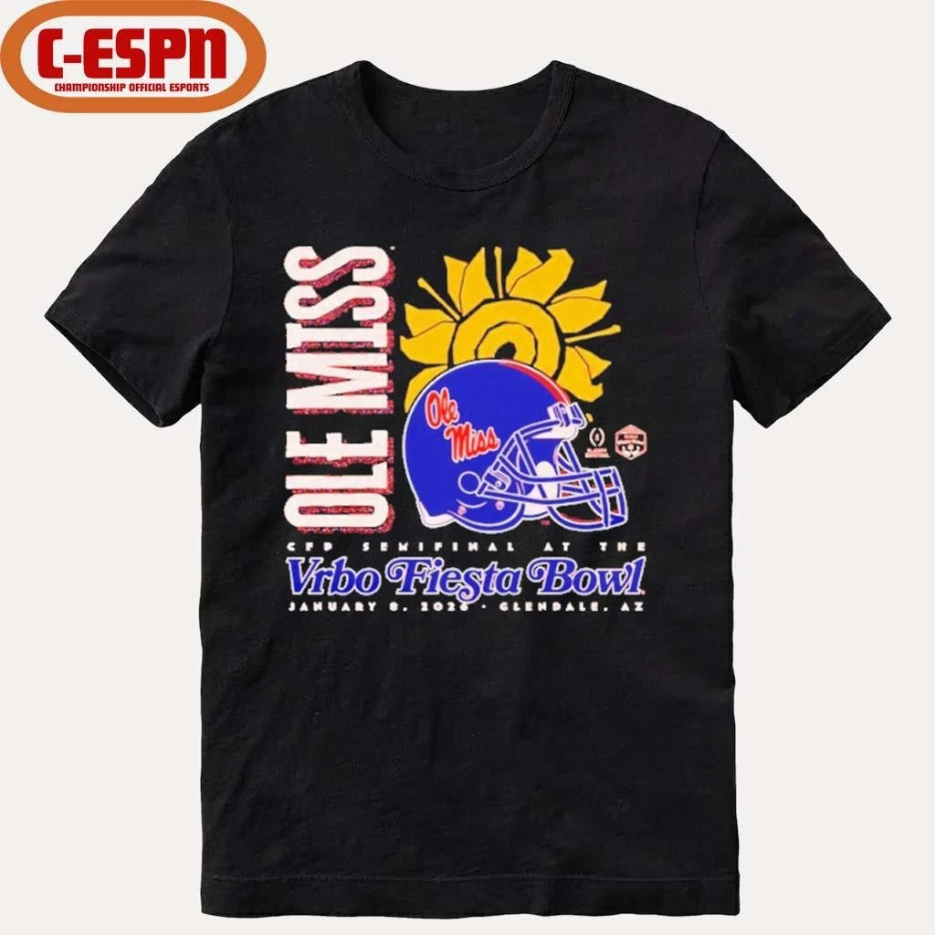 Official Ole Miss 2026 Fiesta Bowl shirt
