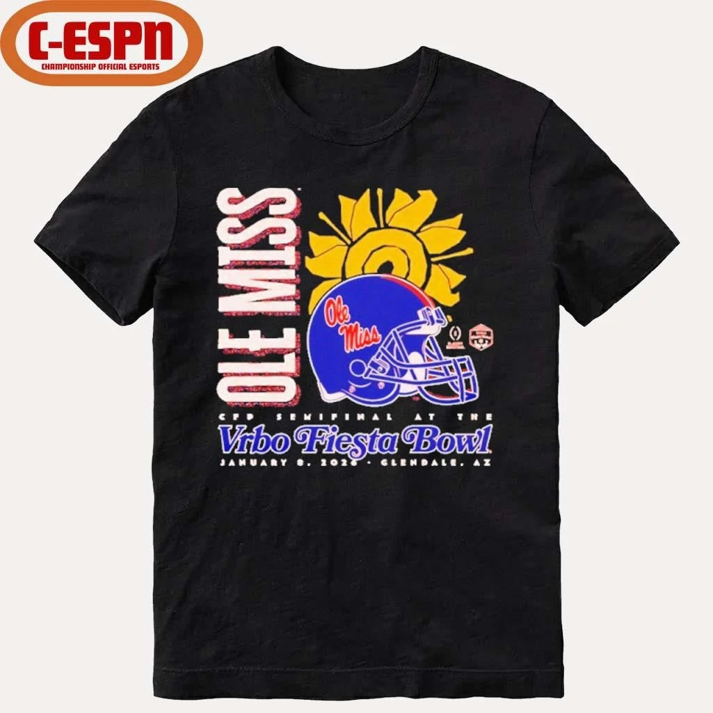 Official Ole Miss 2026 Fiesta Bowl shirt