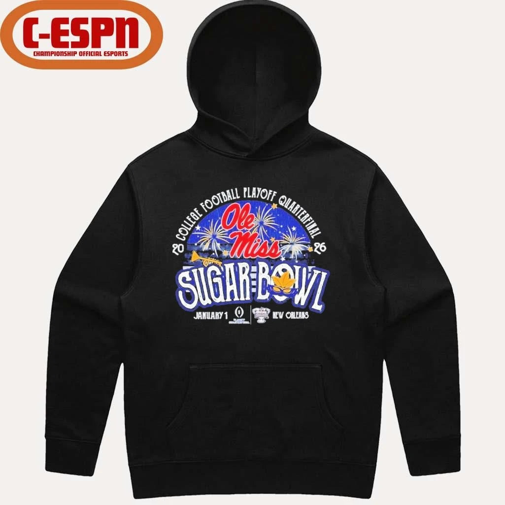 Official Ole Miss Sugar Bowl Powder Fireworks Shirt
