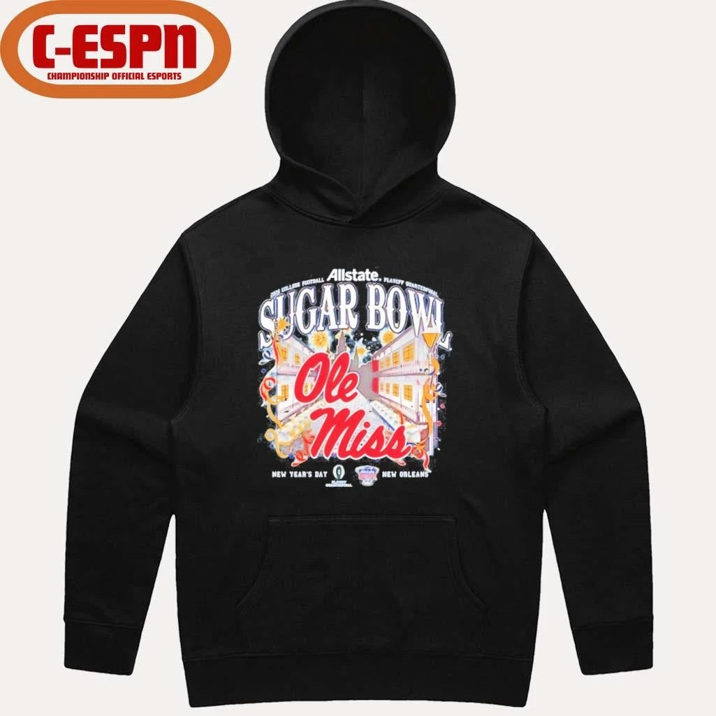 Official Ole Miss Sugar Bowl Powder Shirt