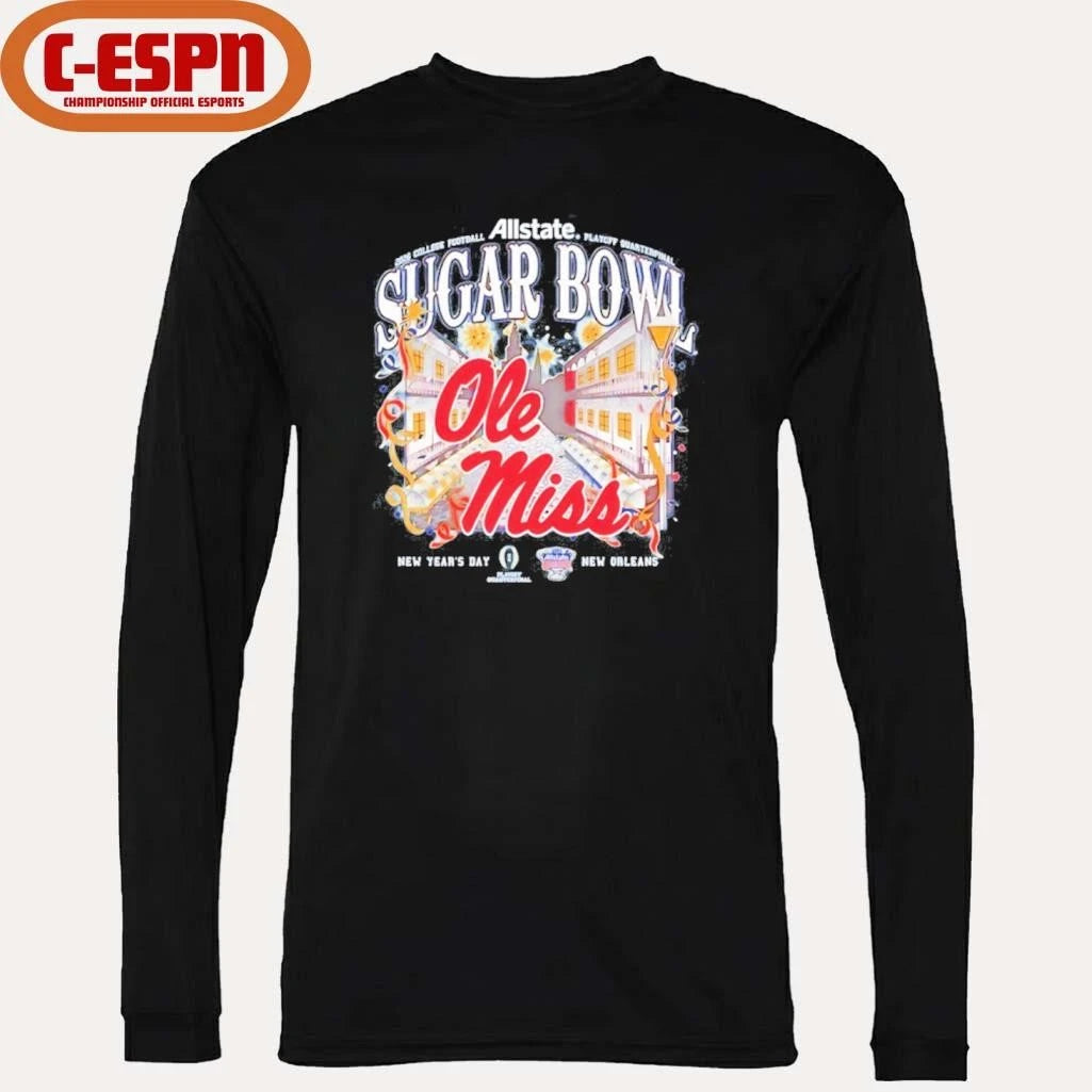 Official Ole Miss Sugar Bowl Powder Shirt