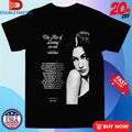 Official Olivia Dean The Art Of Loving America And Canada Tour 2026 Dates T-shirt