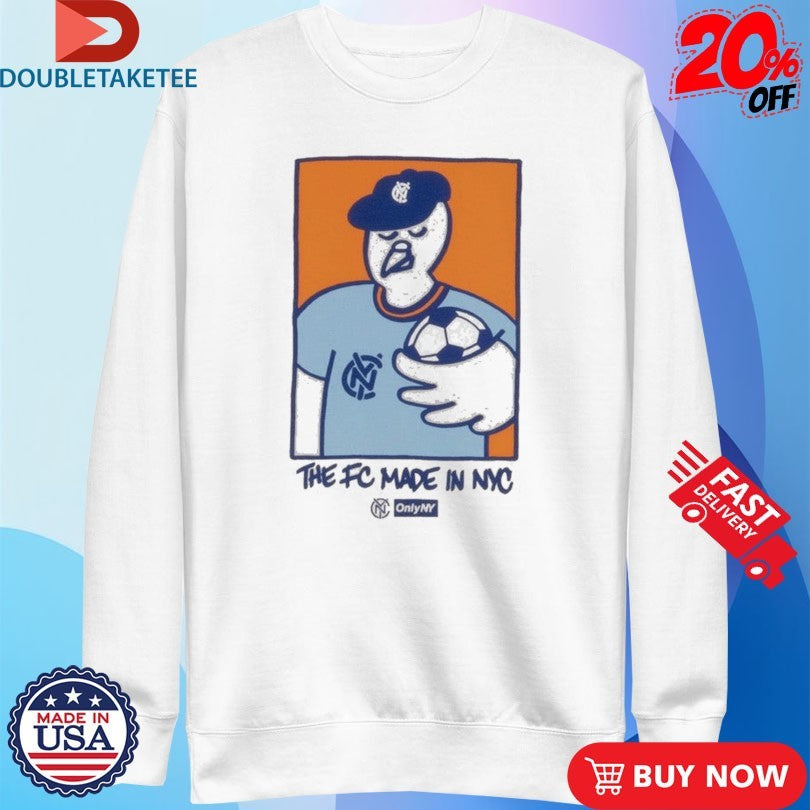 Official Only NY x NYCFC Pigeon Mascot Shirts