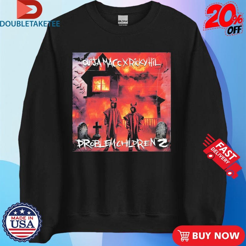 Official Ouija Macc Problem Children 2 Album Shirts