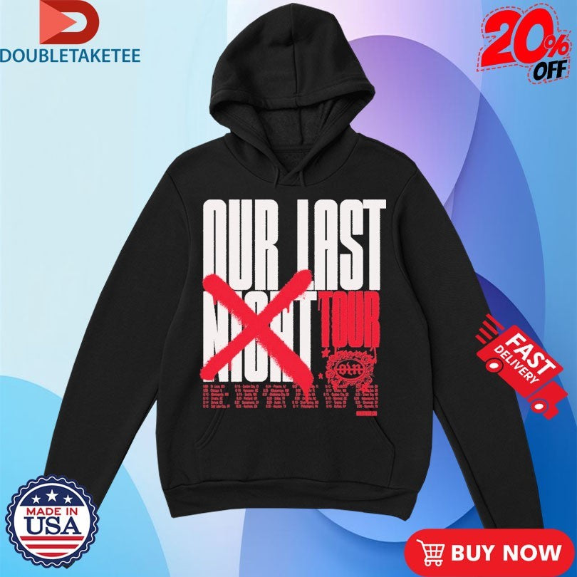 Official Our Last Night Tour 2025 Shirts