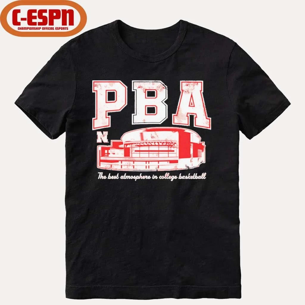 Official PBA Nebraska Basketball T-Shirt