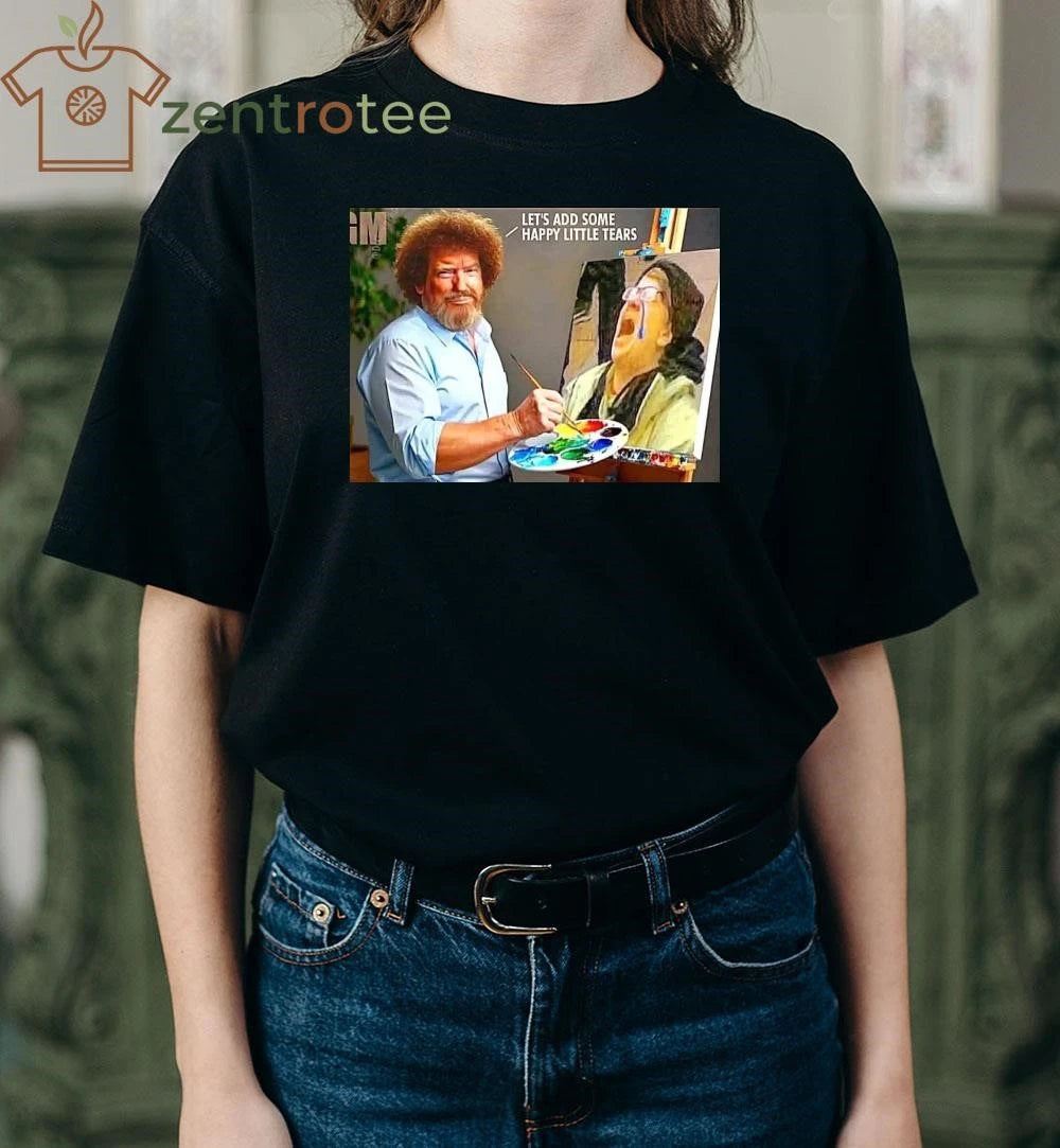 Official Painter Trump Let’s add some happy little tears tee