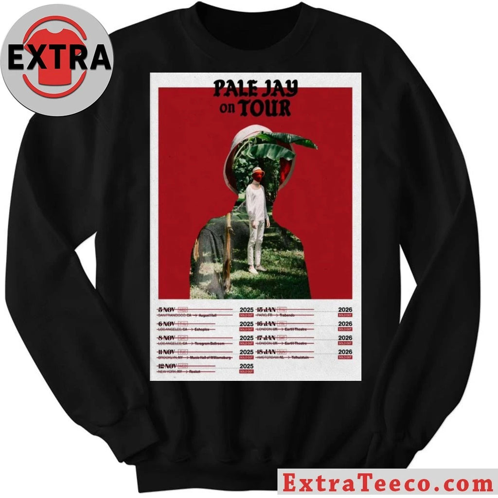Official Pale Jay On Tour 2026 Poster Signed Shirt