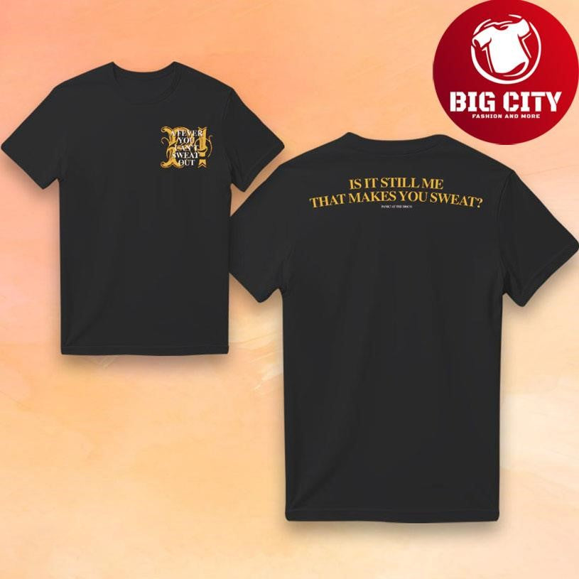 Official Panic! At The Disco Fever Spirit 2025 New Two Sided Shirt