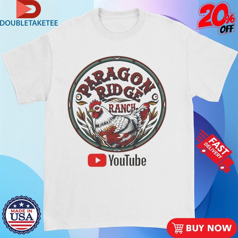 Official Paragon Ridge Ranch Chicken-Inspired Youtube Shirts