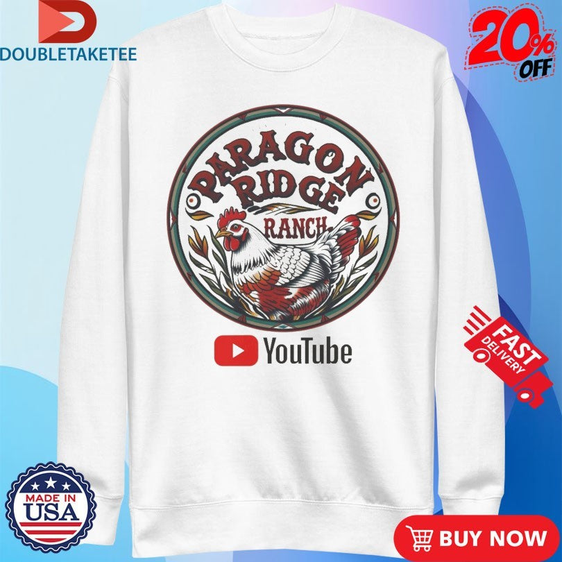 Official Paragon Ridge Ranch Chicken-Inspired Youtube Shirts